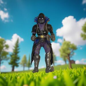 Fortnite Legendary Series Raven 6” Articulated Vinyl Figure B23